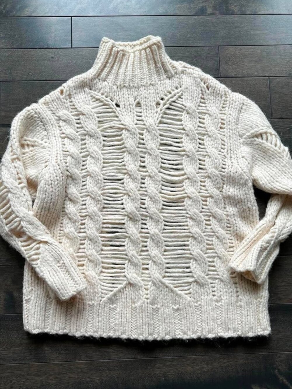 Zara Open Knit Sweater